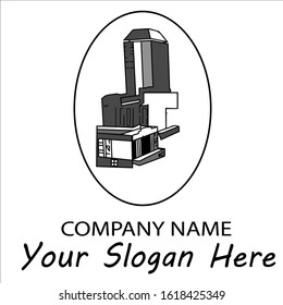 buildings icon with a white background.vector illustration
