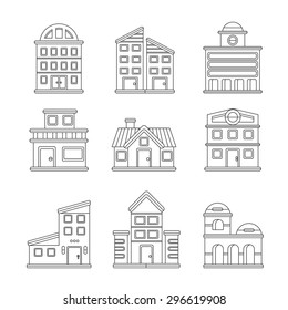 6,612 Terraced house icon Images, Stock Photos & Vectors | Shutterstock