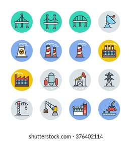 Buildings icons