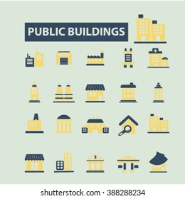 iconos de edificios
