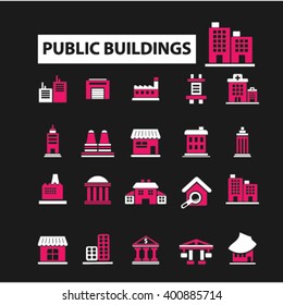 iconos de edificios
