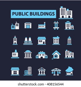 iconos de edificios
