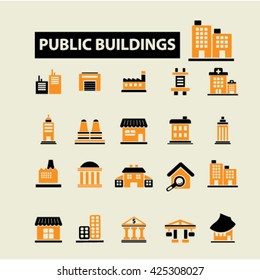 iconos de edificios
