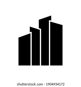Buildings icons. high quality black style vector icons