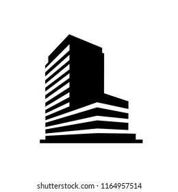 Buildings icons vector.