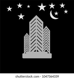 Buildings icons vector illustration