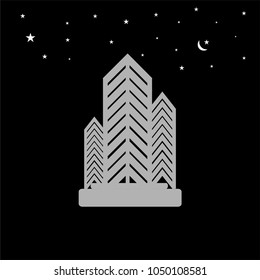 Buildings icons vector illustration