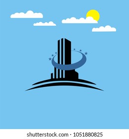 Buildings icons vector illustration