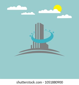 Buildings icons vector illustration