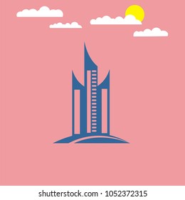 Buildings icons vector illustration