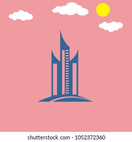 Buildings icons vector illustration