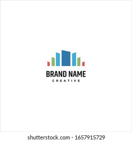 Buildings logo Icon template design in Vector illustration 