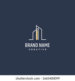 Buildings logo Icon template design in Vector illustration 