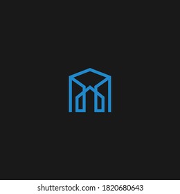 Buildings logo icon template design Vector illustration