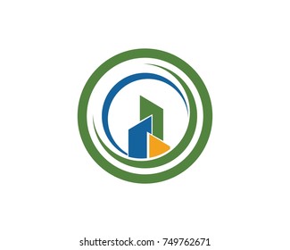 buildings logo icons template
