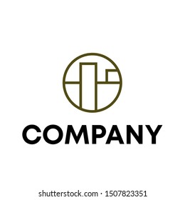 buildings logo . landmarks vector . architecture sign template