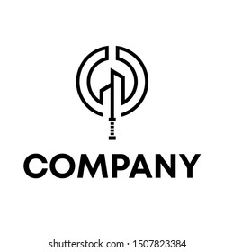 buildings logo . landmarks vector . architecture sign template