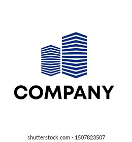buildings logo . landmarks vector . architecture sign template