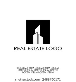 Gebäude-Logo, schönes und elegantes Immobilien-Logo