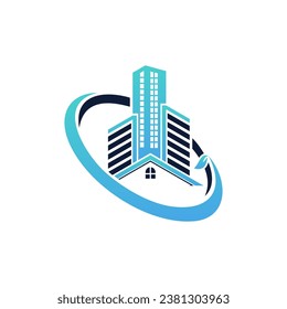 buildings logo Simple, clean and elegant
