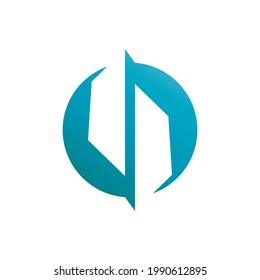 Buildings real estate logo vector