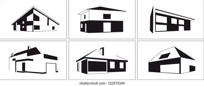 Buildings set.