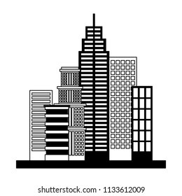 buildings structures isolated icon