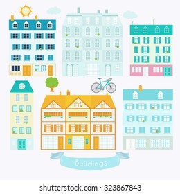 Buildings Vector Design Illustration