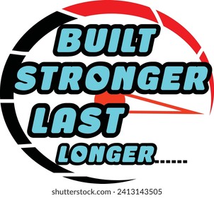 Diseño de camisetas con tipografía más larga y fuerte