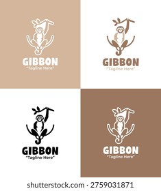 Built to support conservation groups and wildlife brands using a recognizable Gibbon logo.