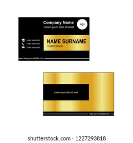 Buiness card template
