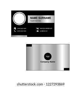 Buiness Card Template Stock Vector (Royalty Free) 1227293869 Shutterstock Buiness Card Template Stock Vector (Royalty Free) 1227293869 Shutterstock