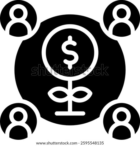 Buisness Conections Icon Element For Design And Vector