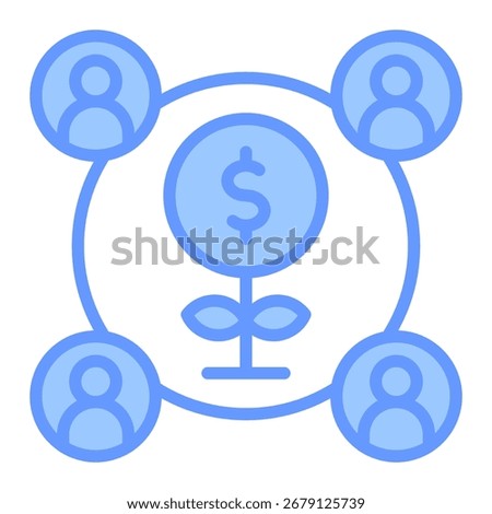 Buisness Conections Icon Element For Design And Vector