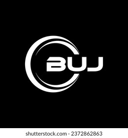 BUJ Logo Design, Inspiration for a Unique Identity. Modern Elegance and Creative Design. Watermark Your Success with the Striking this Logo.