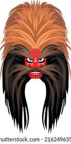 ''Bujang Ganong Mask'' vector design
This vector design is suitable for t-shirt or background designs