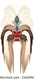 ''Bujang Ganong Mask'' vector design
This vector design is suitable for t-shirt or background designs