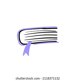 buku catatan penelitian, vector illustrasi doodle stile