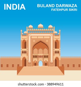 Buland Darwaza, Fatehpur Sikri, India