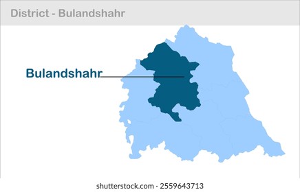 Bulandshahr subdivision map, Bulandshahr District, Uttar Pradesh State, Republic of India, Government of  Uttar Pradesh, Indian territory, Eastern India, politics, village, tourism