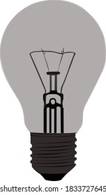 Bulb art ,Bulb icon, bulb in white background.