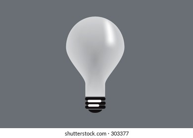 Bulb - The bulb and background are on separate layers.