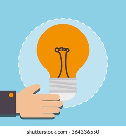 Bulb or big idea icon