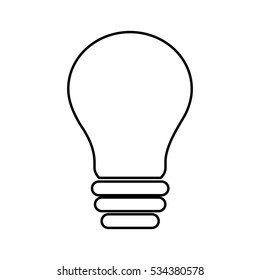Bulb big idea icon vector illustration graphic design