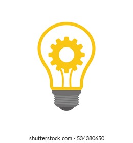 Bulb big idea icon vector illustration graphic design