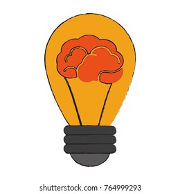 Bulb with brain