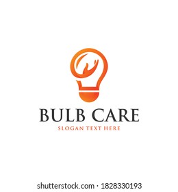 Bulb Care Solution Modern Business Creative Logo