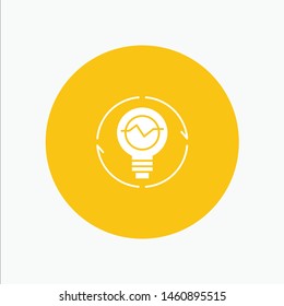 Bulb, Concept, Generation, Idea, Innovation, Light, Light bulb. Vector Icon Template background