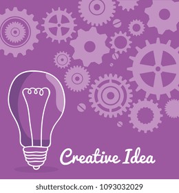 bulb creative ideas concept