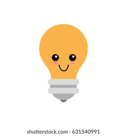 Bulb cute cartoon